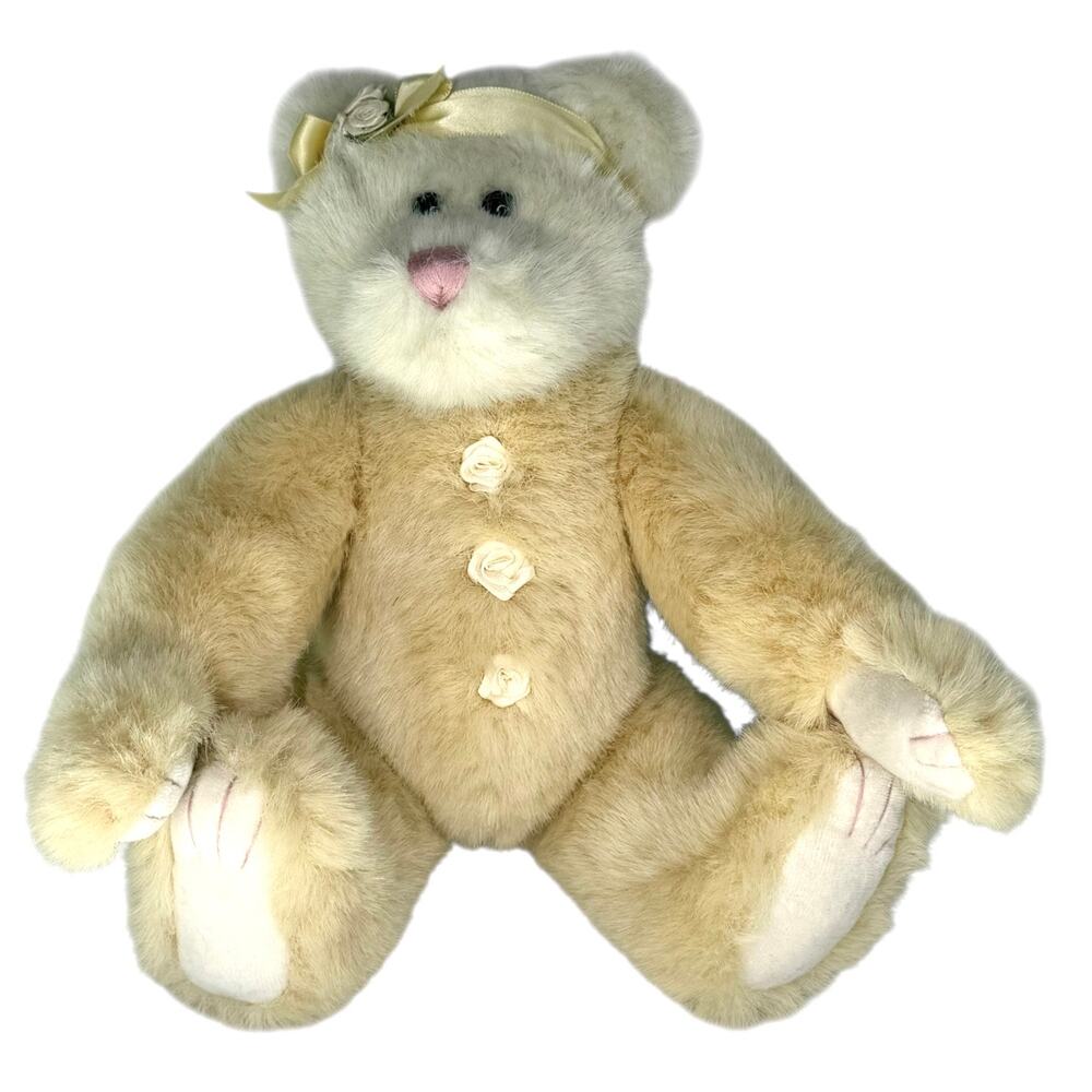 Boyds Bears Teddy Bear 20th Anniversary Jointed 11” Gwendina Archive Collection